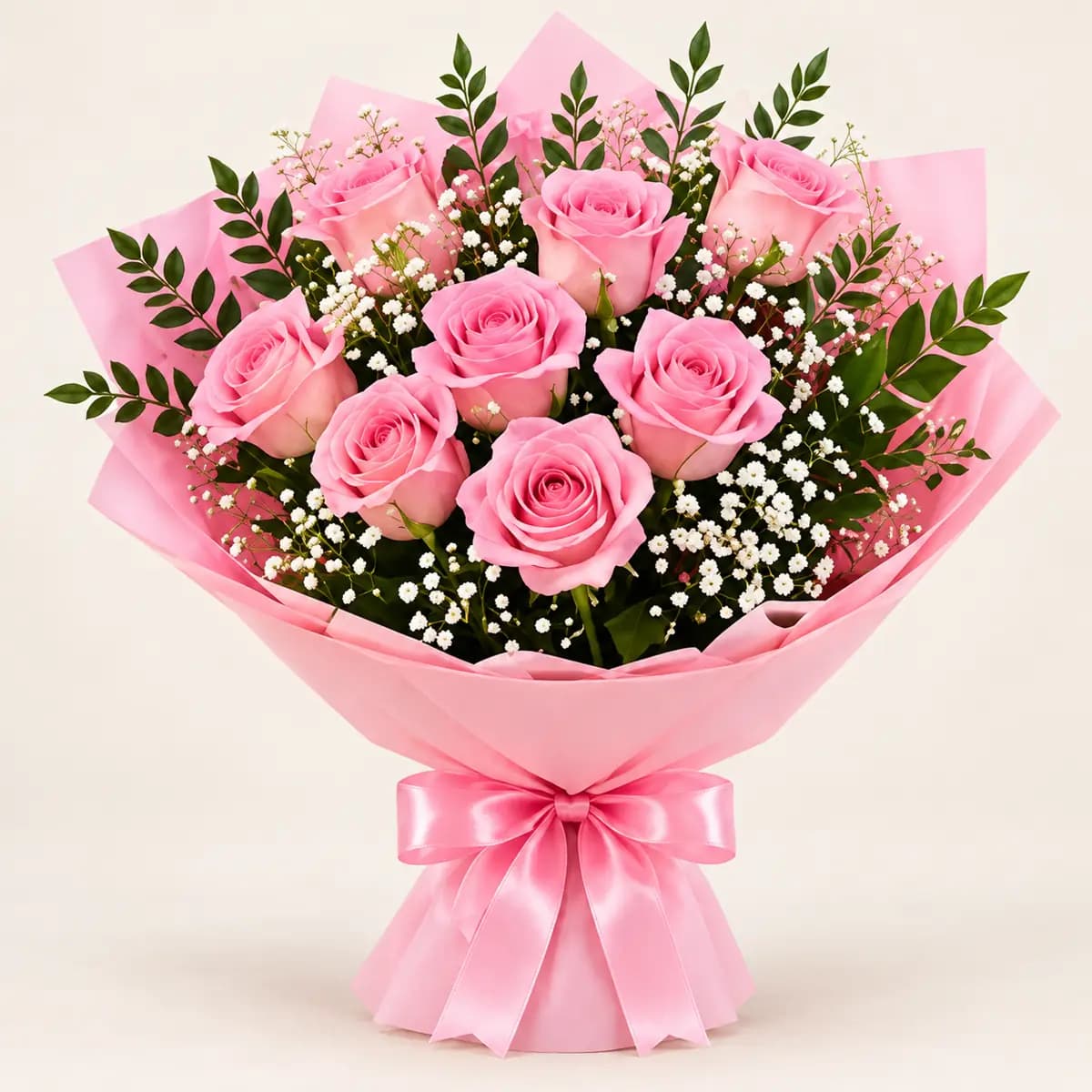 Pink Rose Bouquet