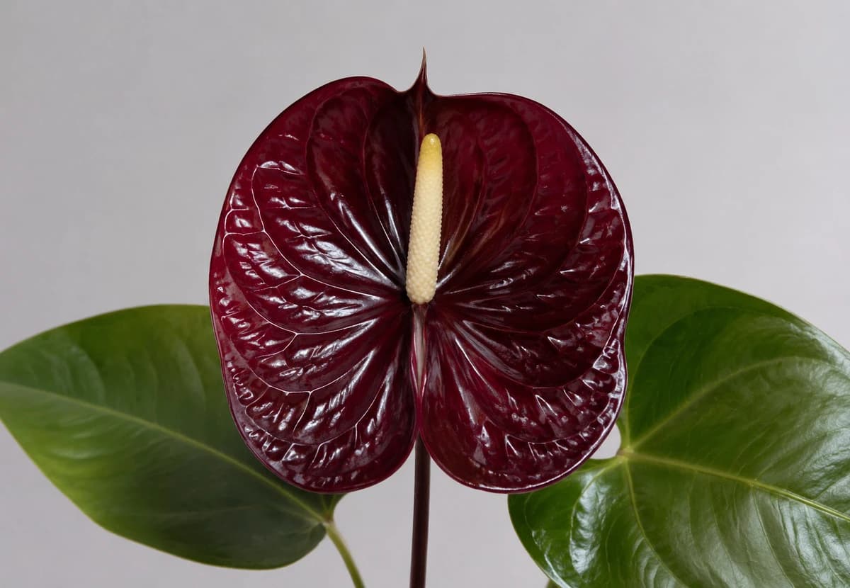 Burgundy Anthurium